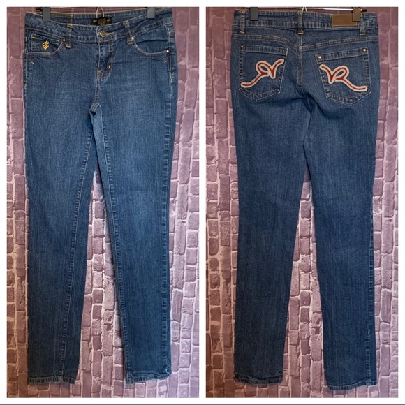 🔴Red Logo Pocket Skinny Jeans - Picture 2 of 9